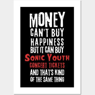 sonic youth money cant buy Posters and Art